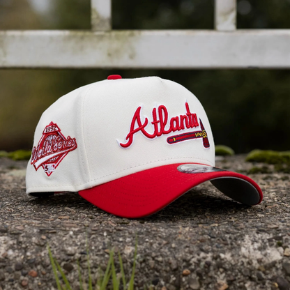 NEW ERA 9FORTY A-FRAME MLB ATLANTA BRAVES WORLD SERIES 1992