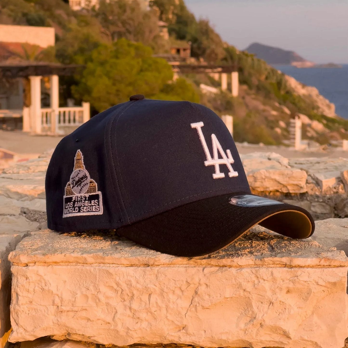 NEW ERA 9FORTY A-FRAME LOS ANGELES DODGERS FIRST LA WORLD SERIES